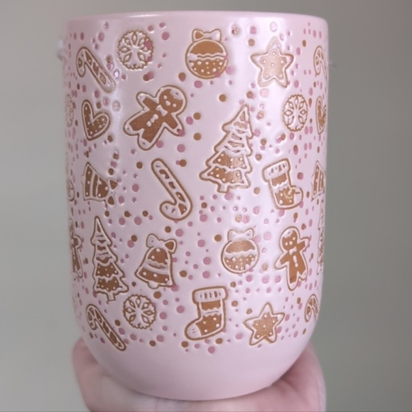 Pinkmas Gingerbread Mug w/ Allover Design, Holly & Joy Collection (Market Finds) - Picture 3 of 5